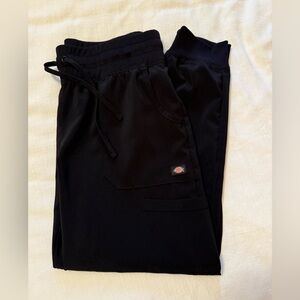 Dickies Black Jogger scrubs
